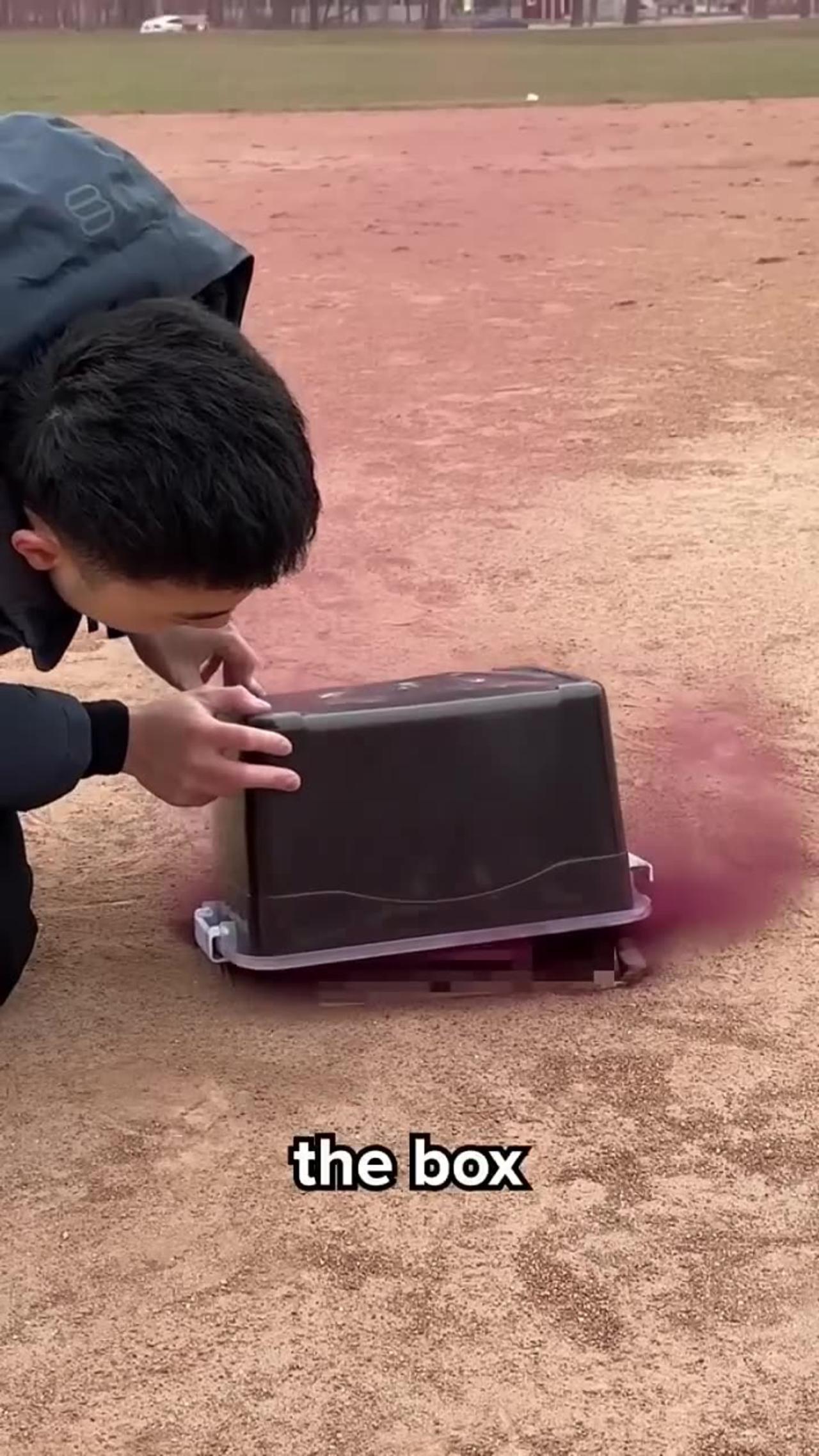 What happens if you trap smoke in a box? One News Page VIDEO