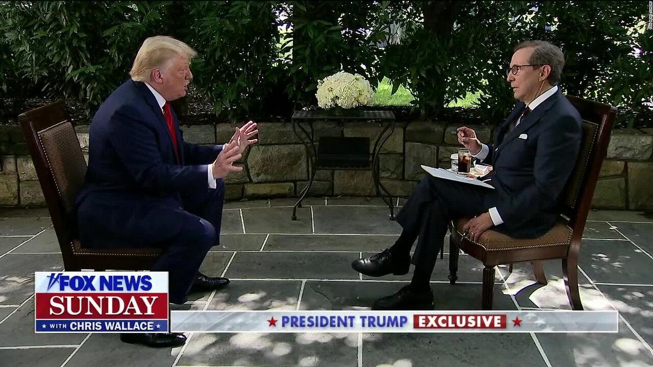 PRESIDENT TRUMP FULL ONE-ON-ONE INTERVIEW WITH CHRIS WALLACE RERUN
