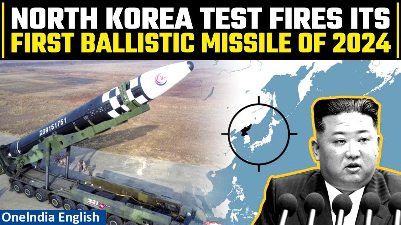 North Korea again fires ballistic missile toward sea | First missile test this year | Oneindia