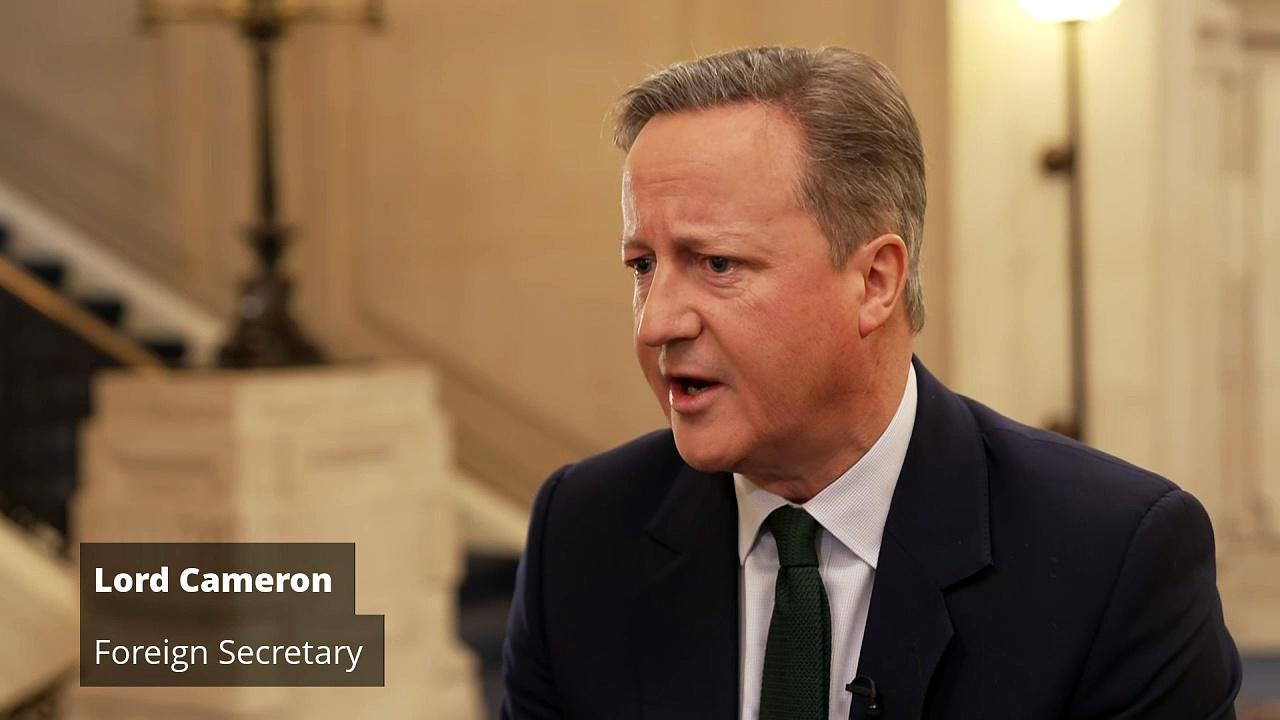 Cameron rejects genocide claims against Israel
