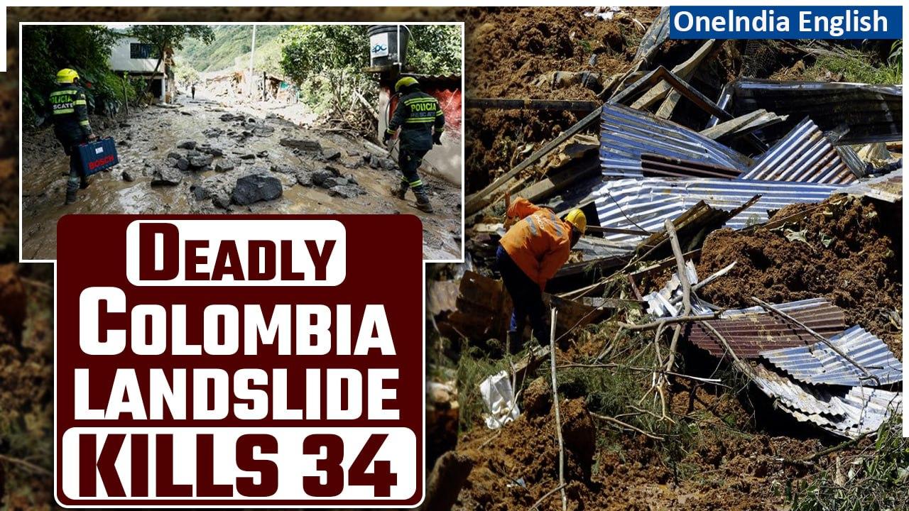 Colombia: Landslide kills 23 including many sheltering in house, rescue operation ongoing| Oneindia