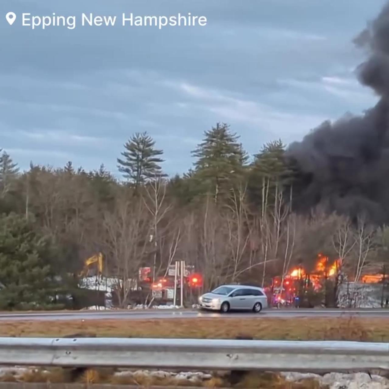 Multiple Oil tanker trucks have caught on fire with reports of large explosions taking place