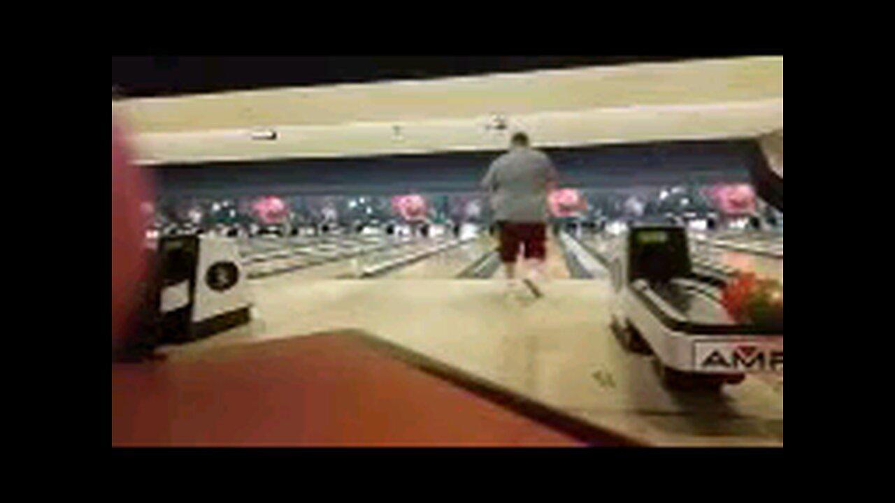 Bowling Strike Between Legs
