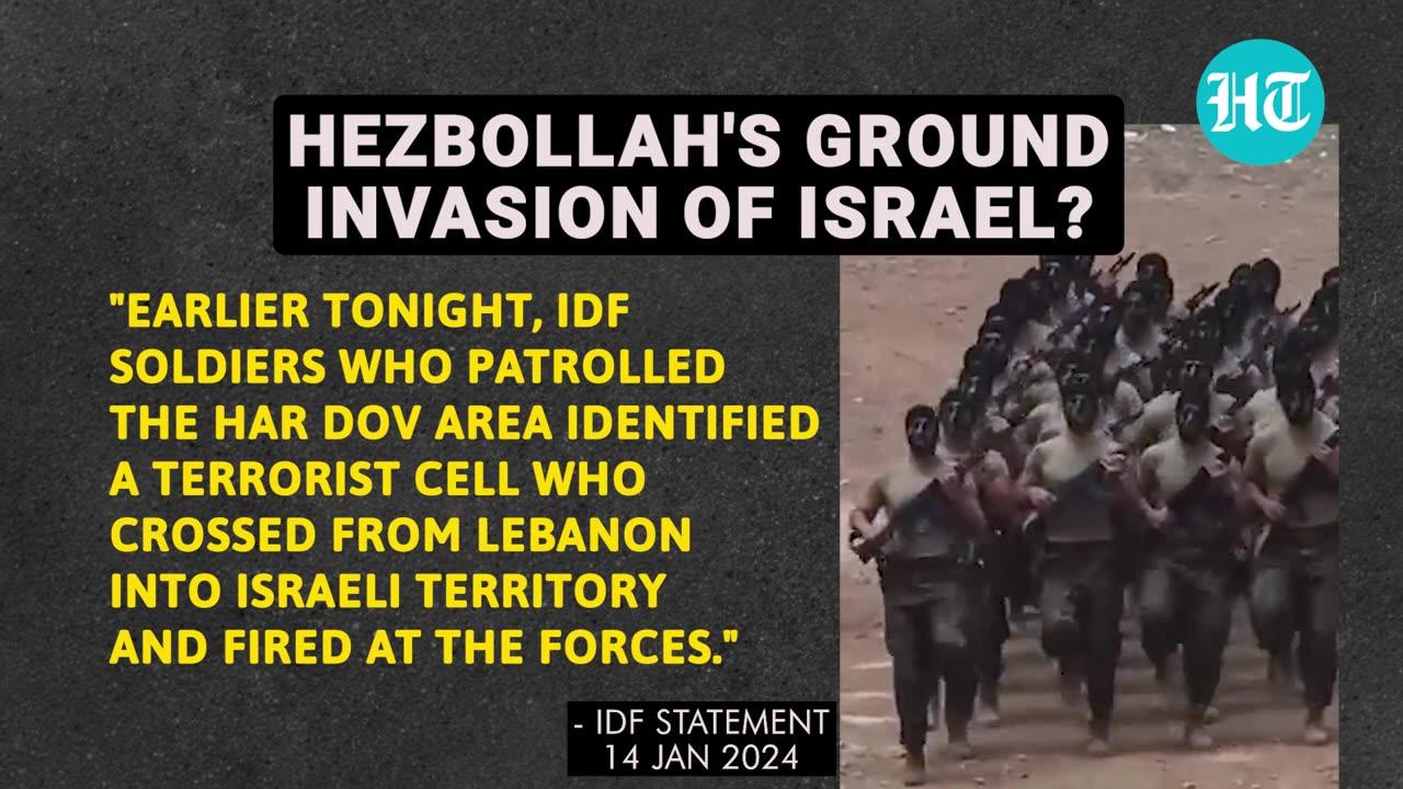 Hezbollah Launching Ground Invasion Of Israel? IDF Admits Border Violation On 100th Day Of Hamas War