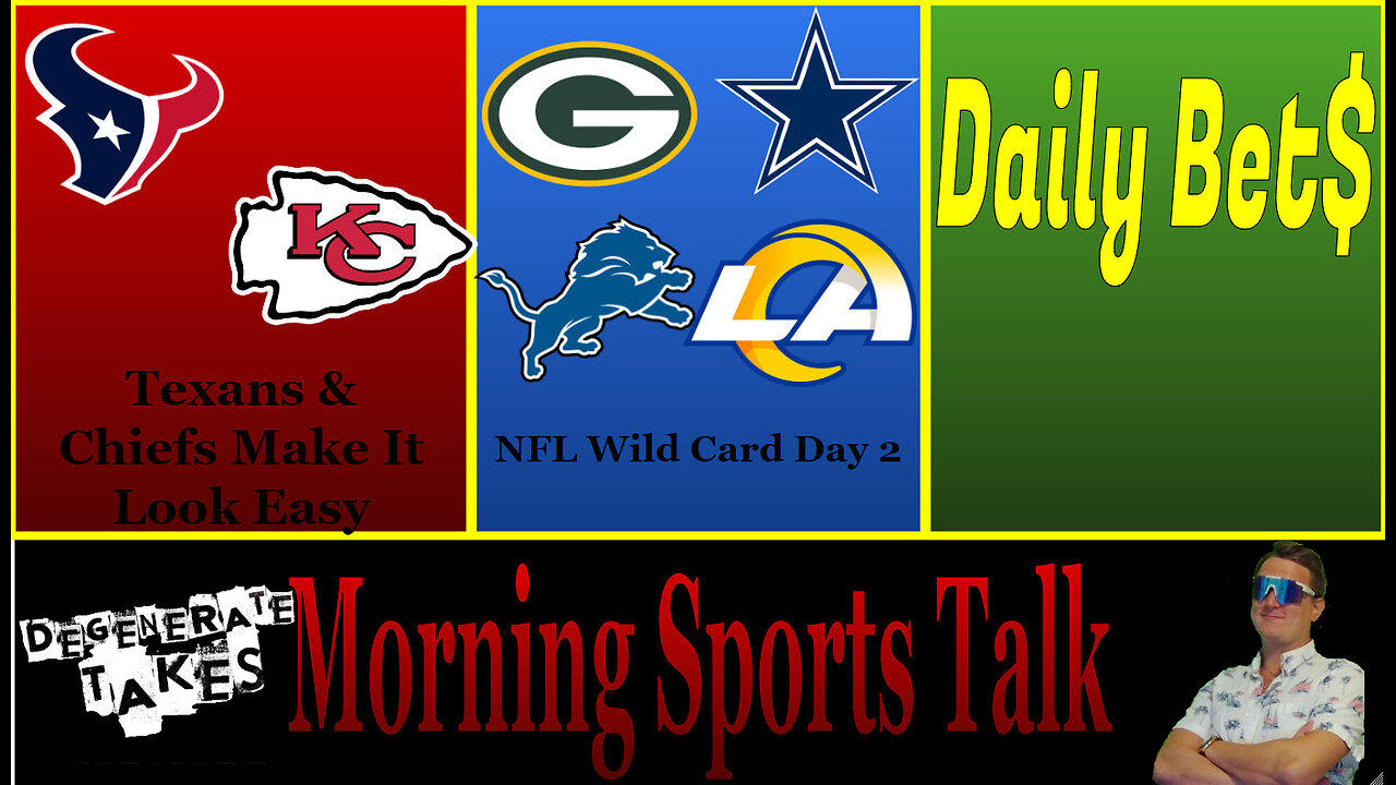 Wild Card Wonders: Packers vs. Cowboys & Rams vs. Lions | Morning Sports Talk