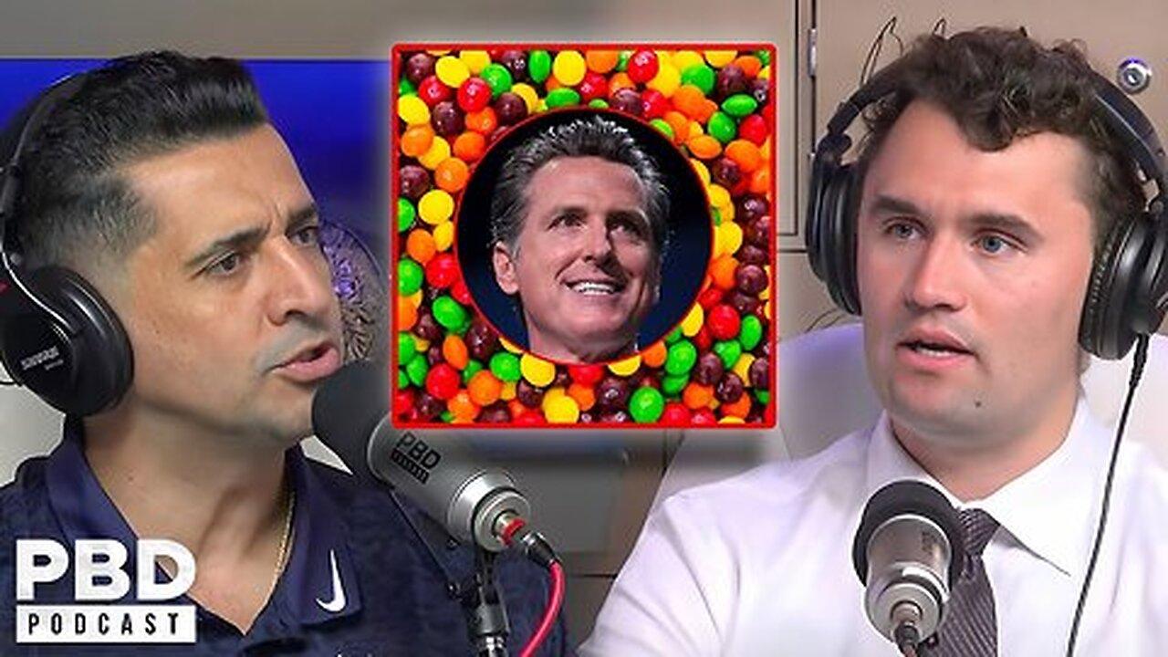 Most Important Issue" - Gavin Newsom is Trying to Ban Skittles in California Brought to you By Valuetainment Jason Everett 