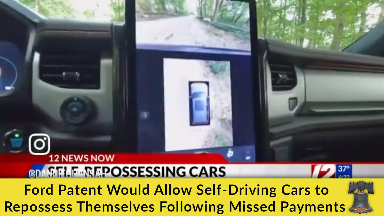 Ford Patent Would Allow Self-Driving Cars to Repossess Themselves Following Missed Payments
