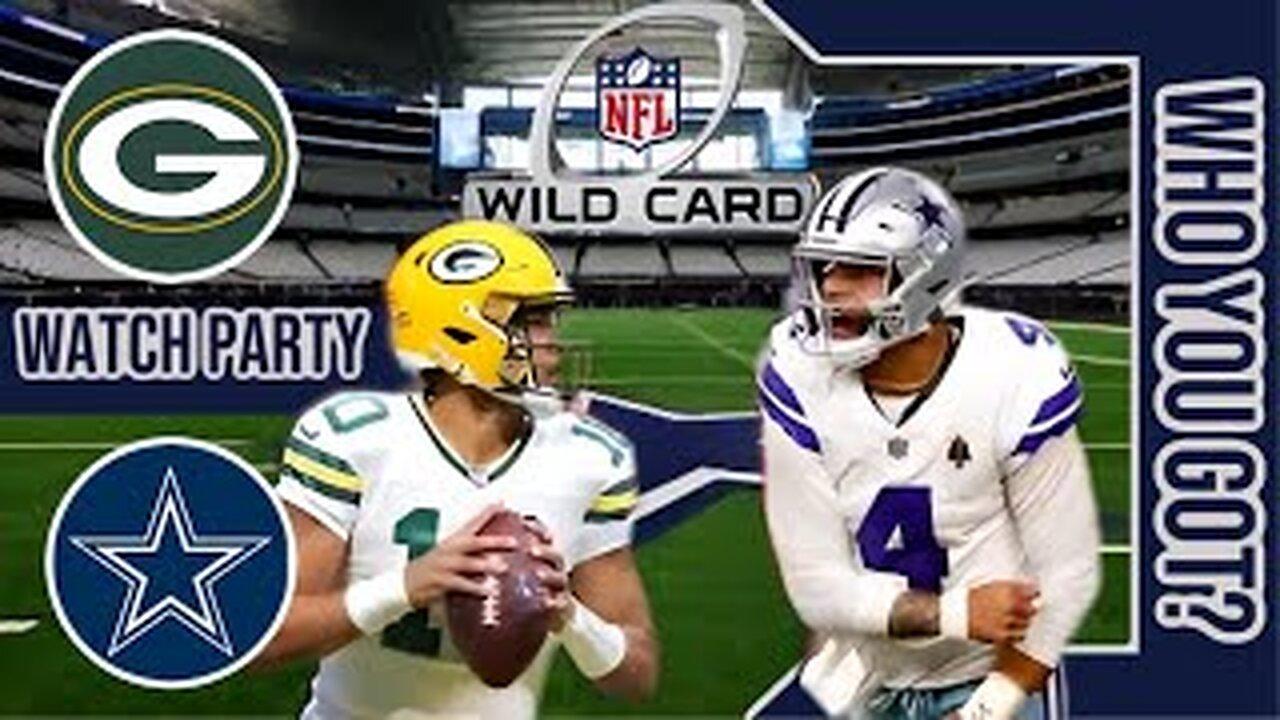 Green Bay Packers vs Dallas Cowboys | Live Play by Play/Watch Party Stream | NFL 2023 NFC Wildcard