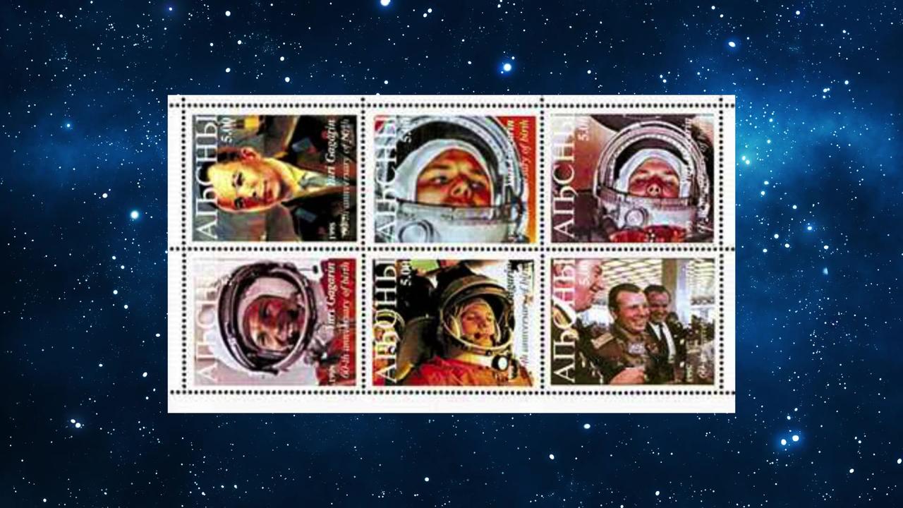 Astronomy and Space Stamps - Abkhazia (Georgia) 1997-2019