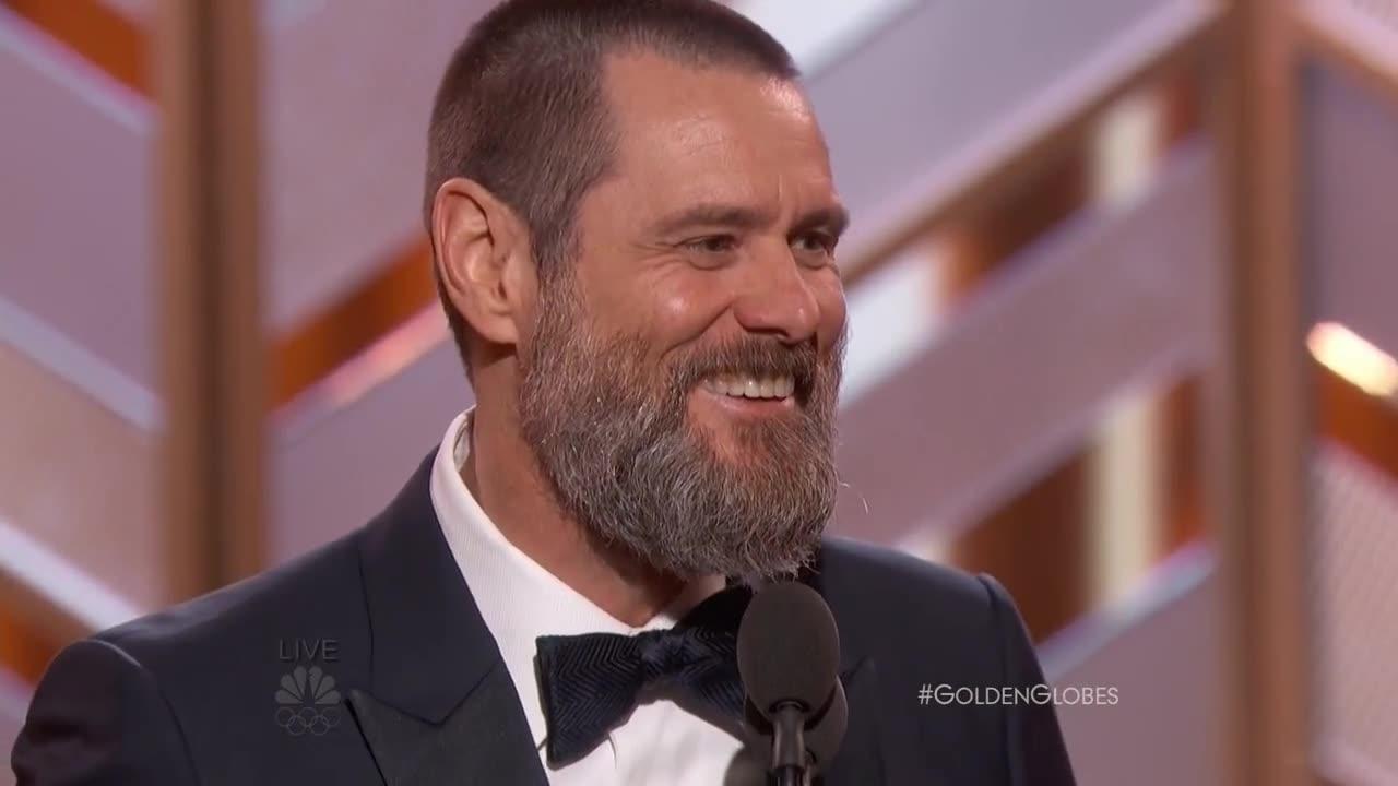 Jim Carrey Speech At The Golden Globe Awards
