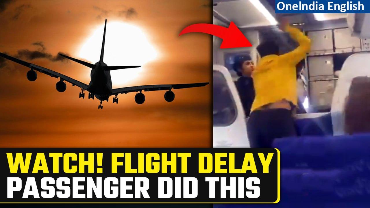 Passenger Punches New Pilot Over Flight Delay, Video Surfaces | Oneindia