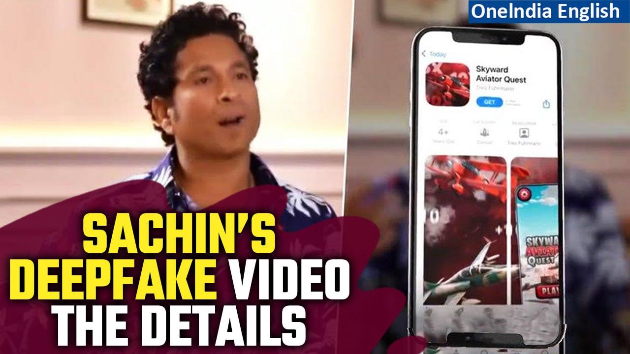 Sachin Tendulkar Exposes Deepfake Nightmare: Urgent Warning on Misleading Videos | Oneindia News