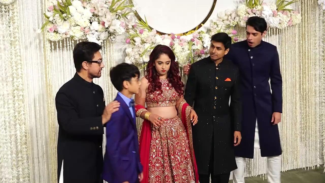 Paps say 'nice jodi' as Rhea poses with brother at Ira-Nupur's reception; WATCH her savage reply