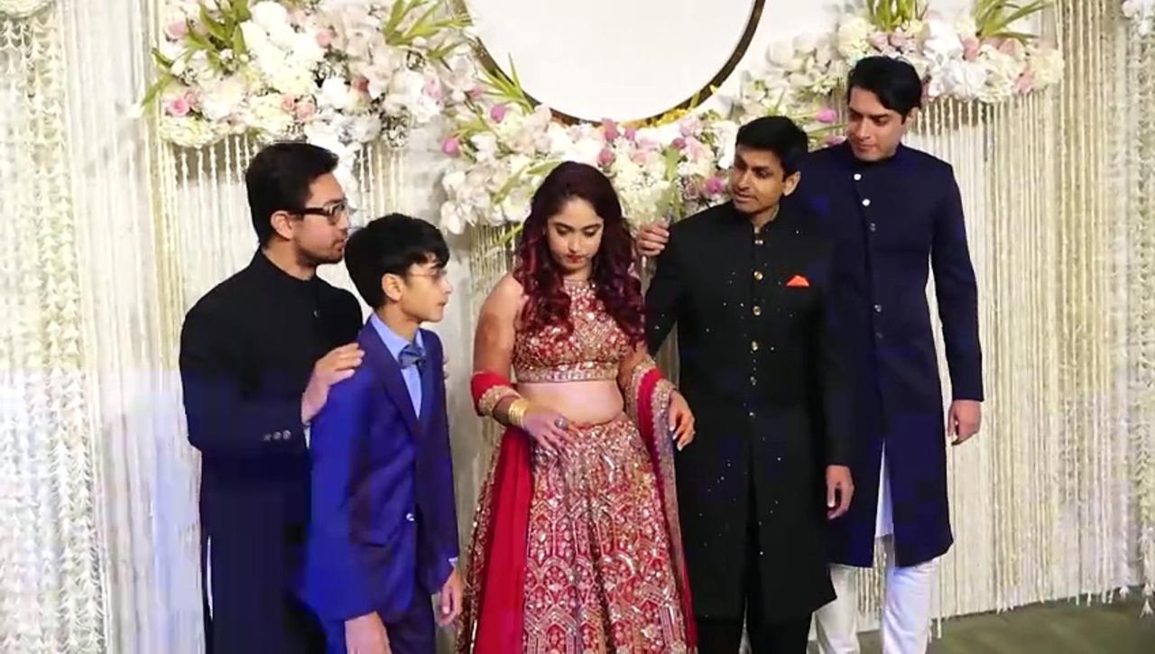 Ira Khan-Nupur's wedding reception added a touch of glamor