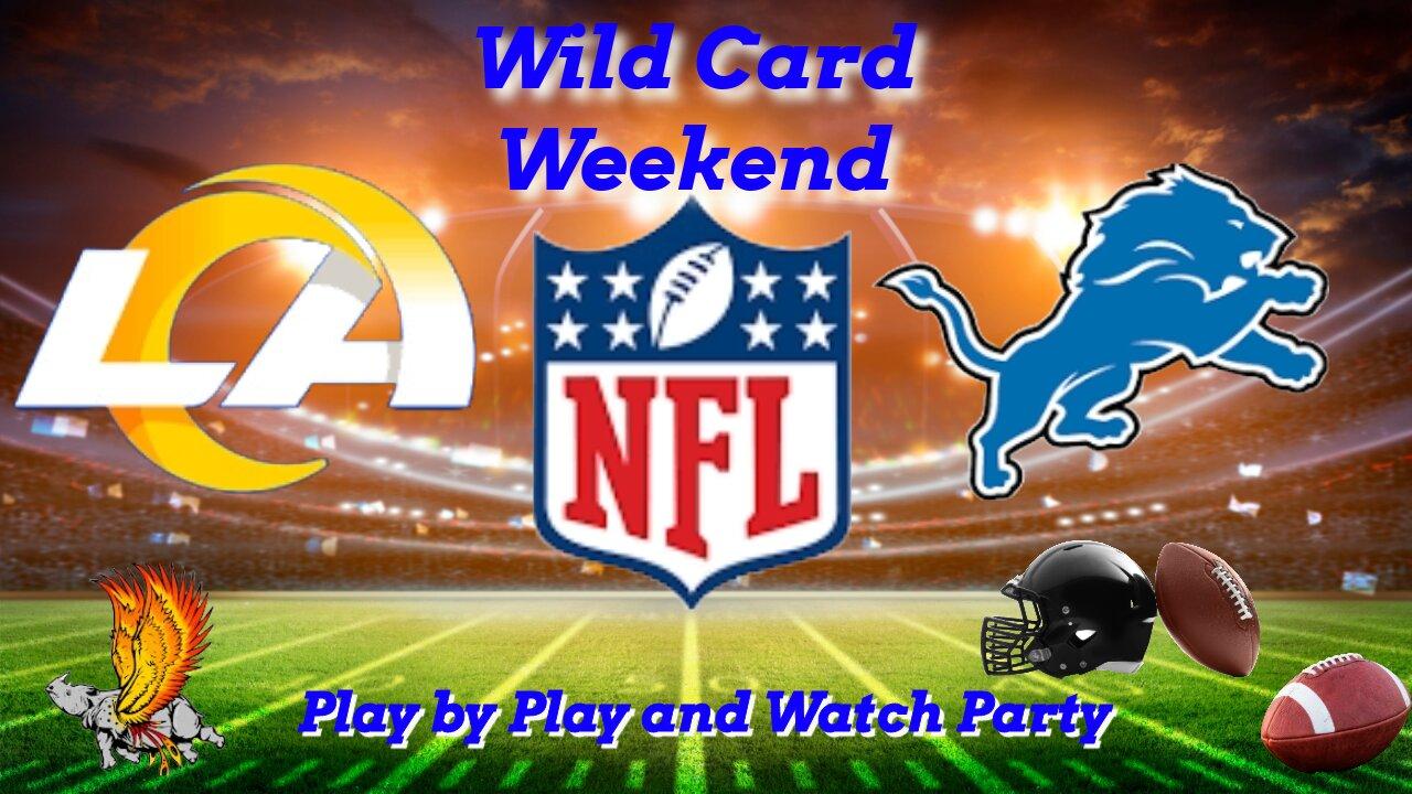 Los Angeles Rams Vs Detroit Lions Wild Card Weekend Watch party