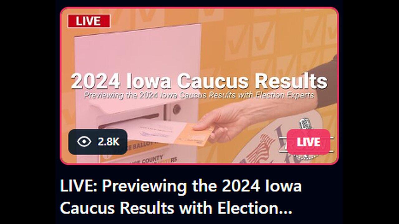 LIVE Previewing the 2024 Iowa Caucus Results One News Page VIDEO