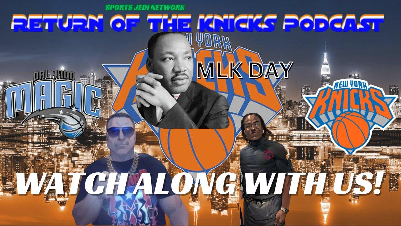 🏀Live Watch Along NY Knicks Vs Orlando Magic On Martin Luther King Day with interactive chat:🏀!