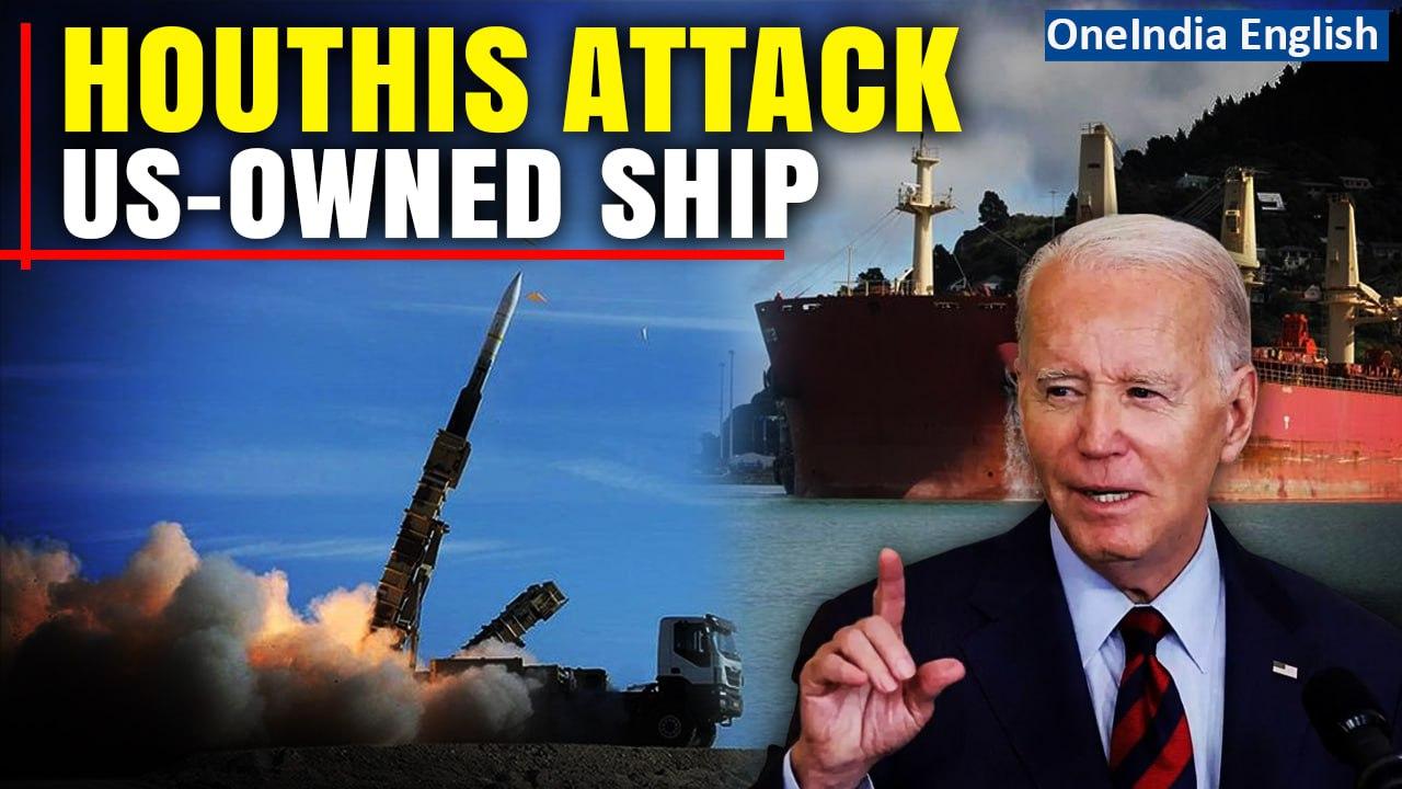 Red Sea Crisis: Houthi Missile Strikes US-Owned Container Ship in Gulf of Aden | Oneindia News