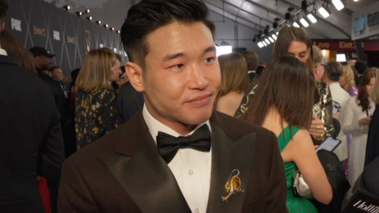 Joel Kim Booster at the 2023 Emmys: We Want People to be 'Seen' | THR Video