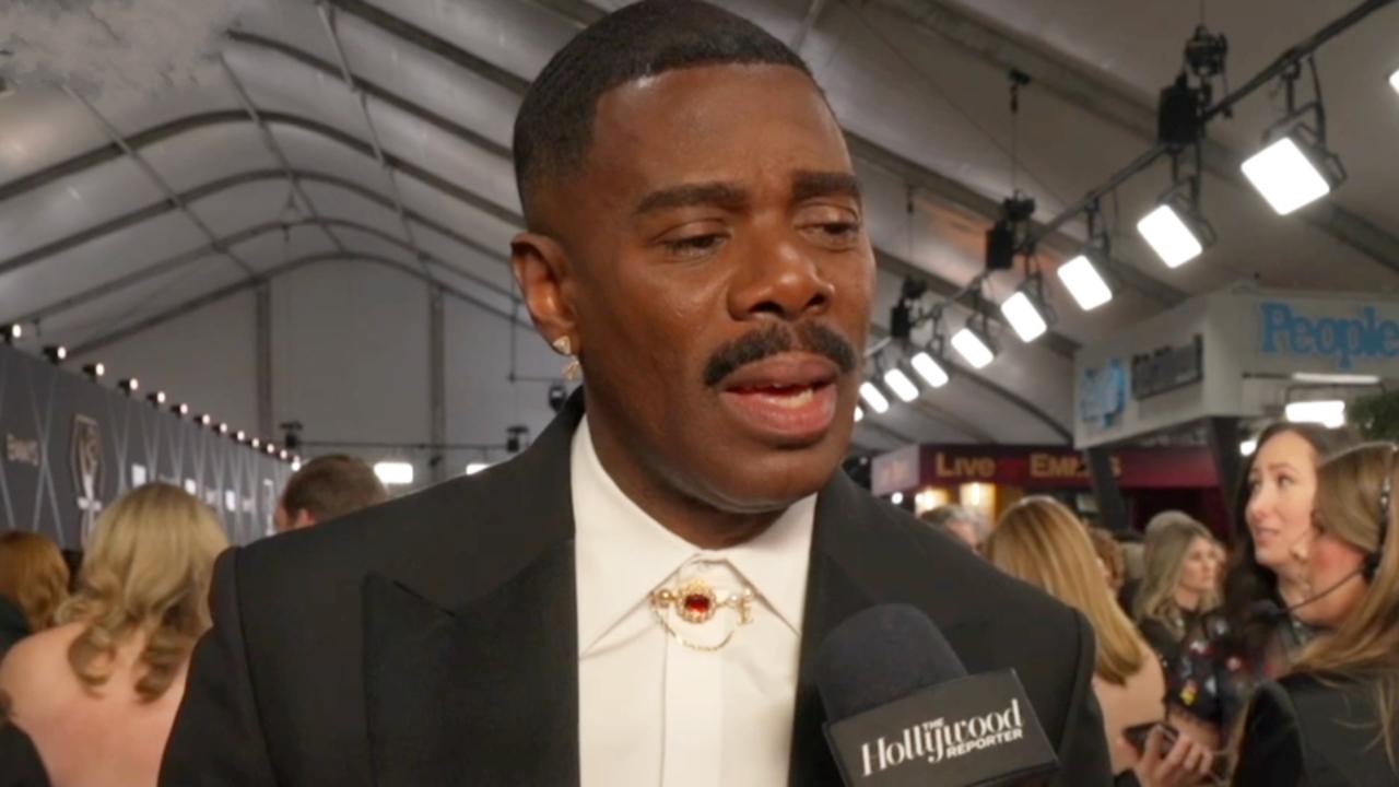 Colman Domingo at the 2023 Emmys: 'I'm Having a Good Time' | THR Video