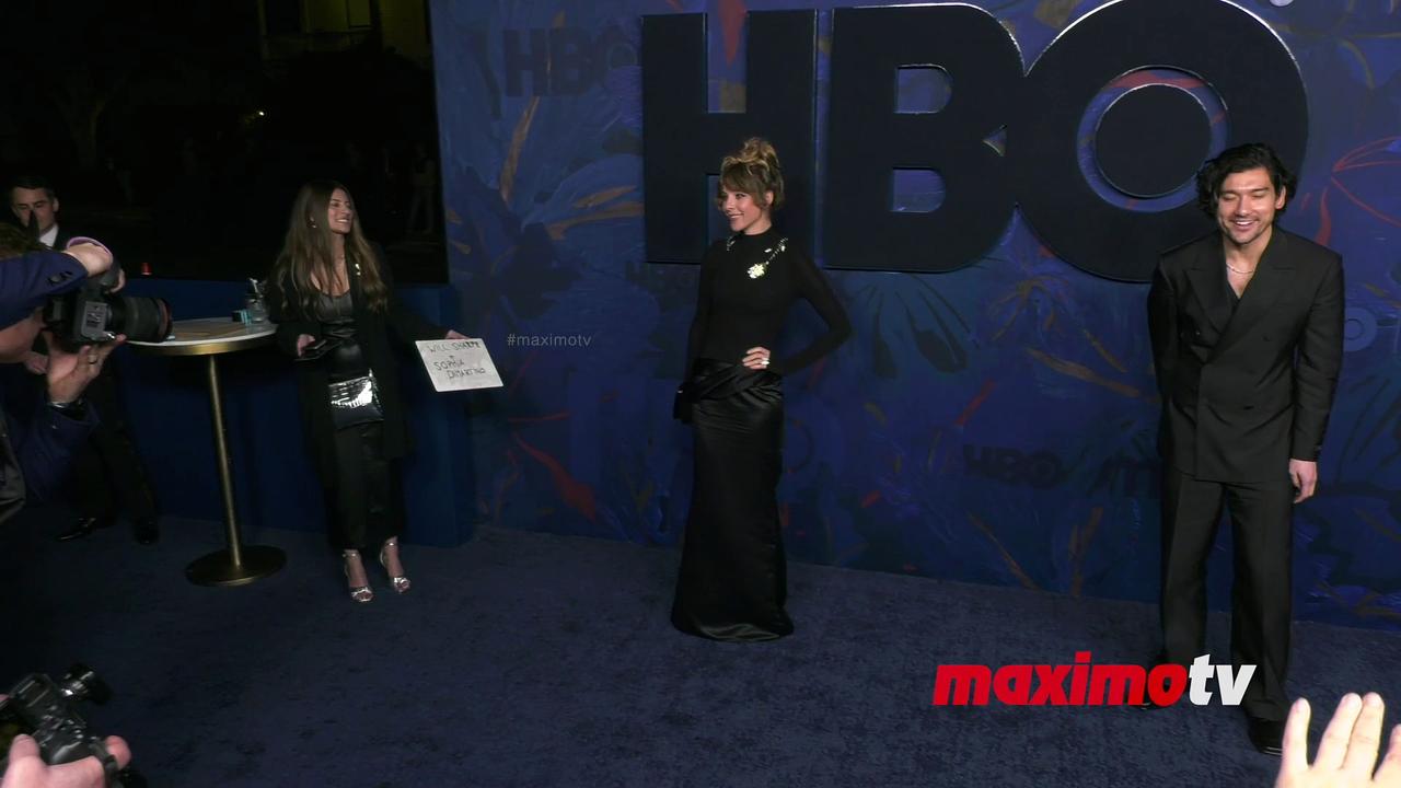 Sophia Di Martino and Will Sharpe 'HBO & Max Post-Emmy Celebration' Blue Carpet