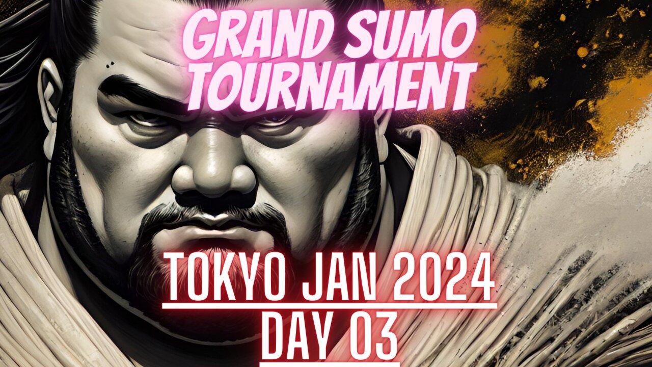 Sumo Nov Live Day 03 Tokyo Japan! 01月の場所