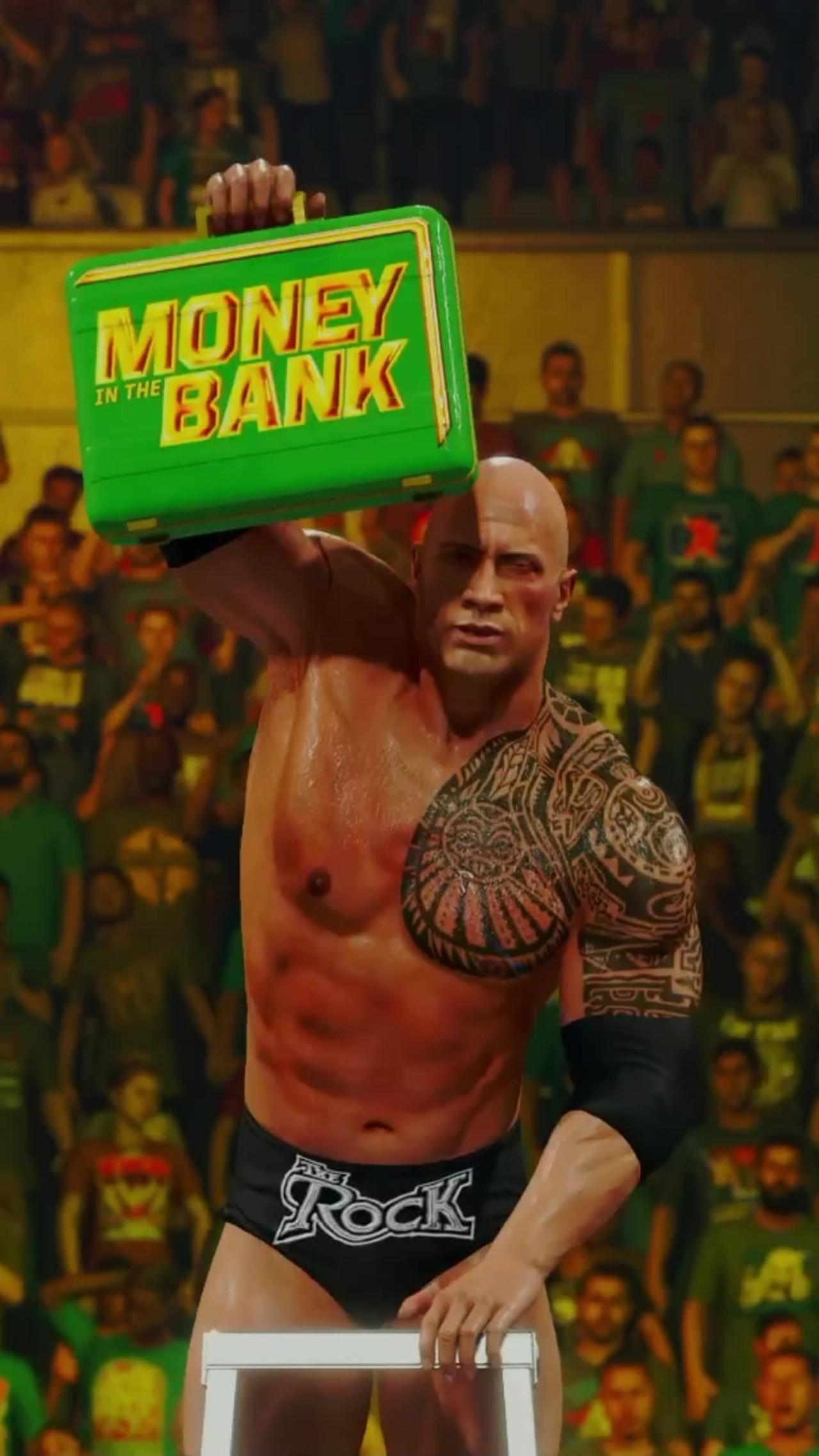 Money In The Bank//The Rock//PS5