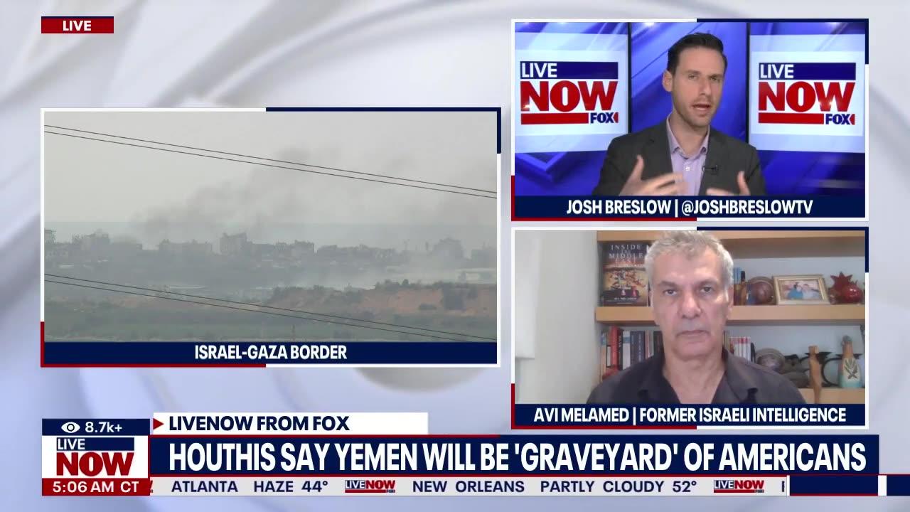 Israel-Hamas war_ Yemen Houthi rebels attack US destroyer in Red Sea _ LiveNOW from FOX