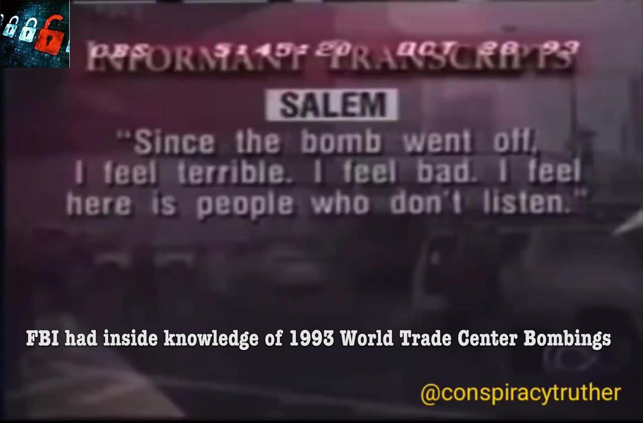 (News Report) FBI had inside Knowledge of 1993 World Trade Center Bombings
