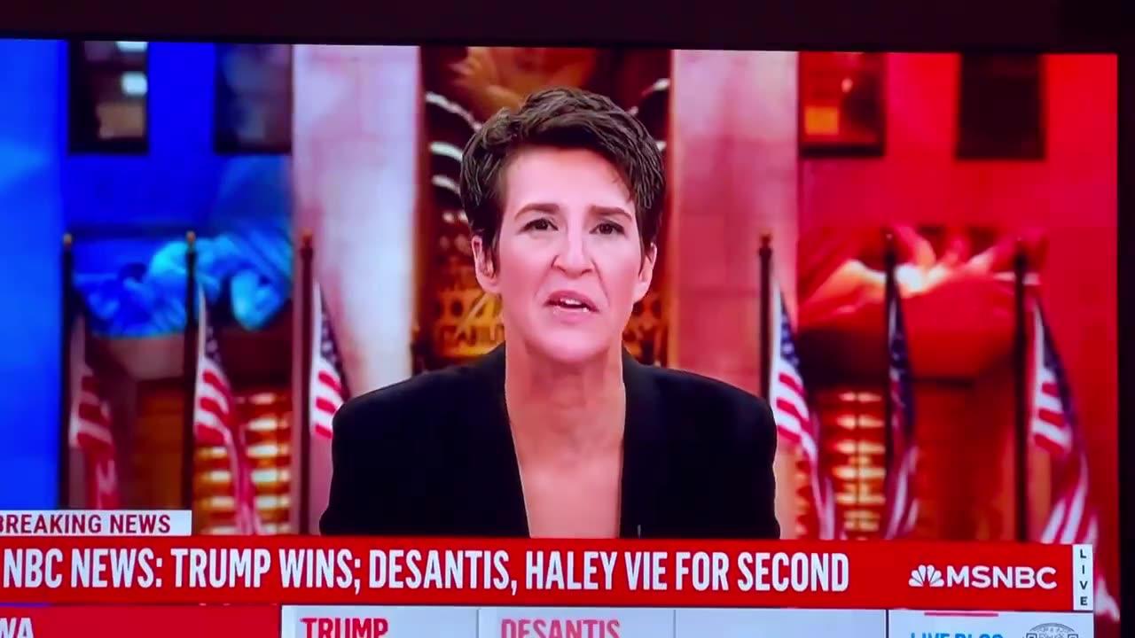 Rachael Maddow:  Media outlets will not be showing Trump live