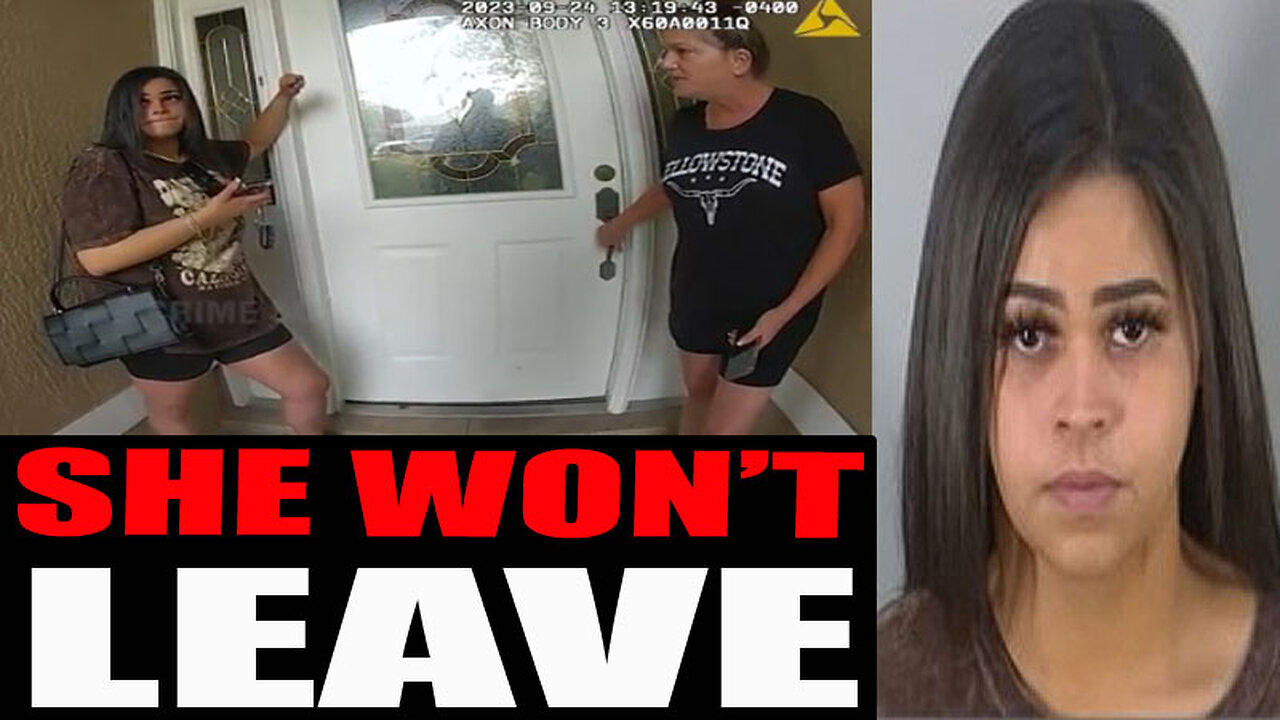 Woman Won't Leave Her Ex Boyfriend House One News Page VIDEO