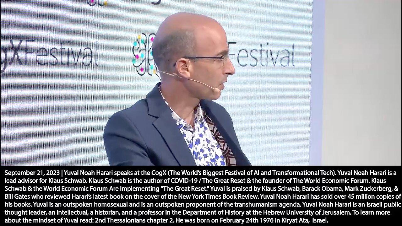 Yuval Noah Harari | "When A.I. Makes Better Decisions We Should Rely On the A.I. for Healthcare & Driving. It Should Be