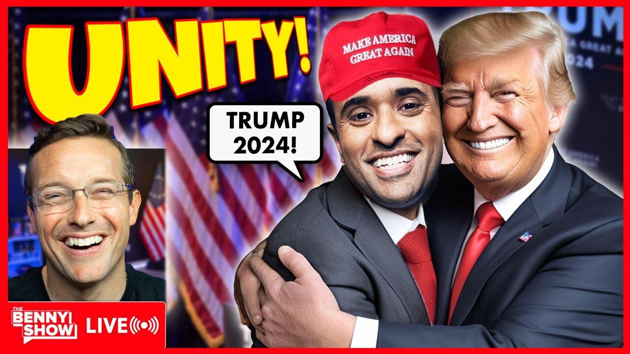 🚨AMERICA FIRST UNITED: Vivek ENDORSES Trump LIVE On-Stage at MAGA Rally Right NOW | LIVE UPDATES