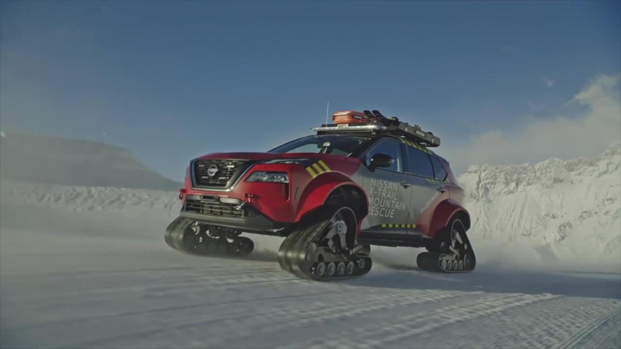 Nissan X-Trail Mountain Rescue Driving Video
