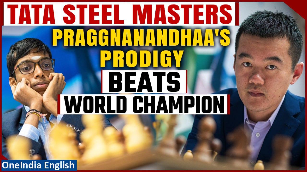 R Praggnanandhaa beats World Champion Ding Liren, becomes top-ranked Indian chess player | Oneindia