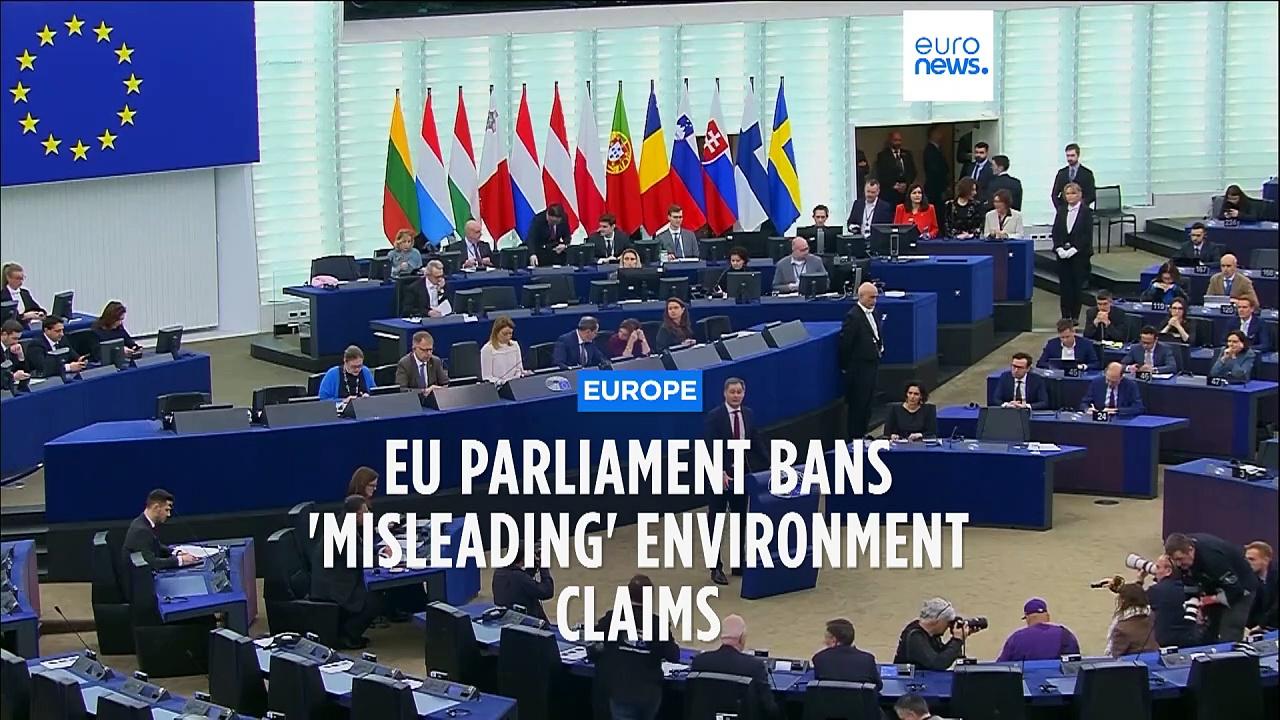 EU adopts new law banning greenwashing and misleading product information