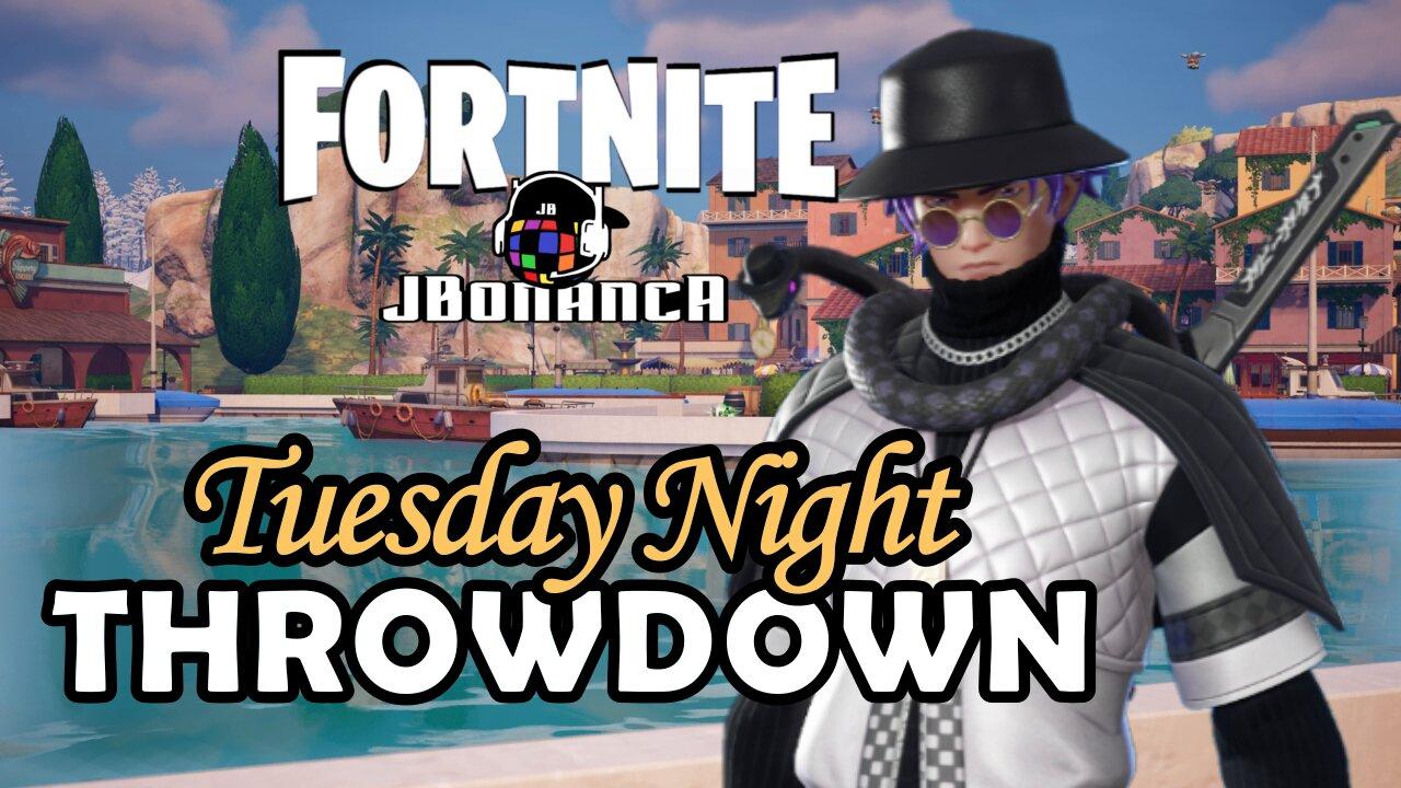 🔴LIVE - Tuesday Night THROWDOWN! 🚨Follower Goal (46/50) #Fortnite