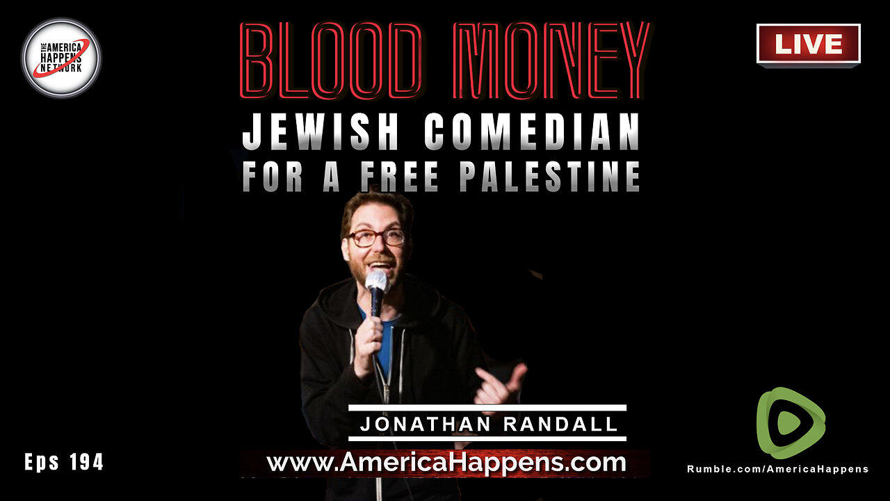 7:30 pm PST tonight! Jewish Comedian for a Free Palestine with Comedian Jonathan Randall
