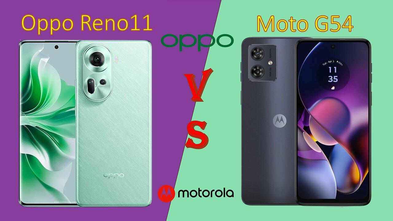 Oppo Reno11 Vs Moto G54 | Full comparison | Which one is best |  @technoideas360
