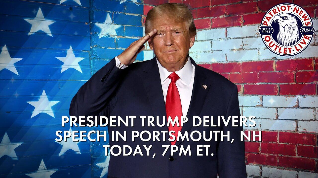 President Trump Delivers Speech in Portsmouth, New Hampshire | 01-17-2024, 7PM ET.