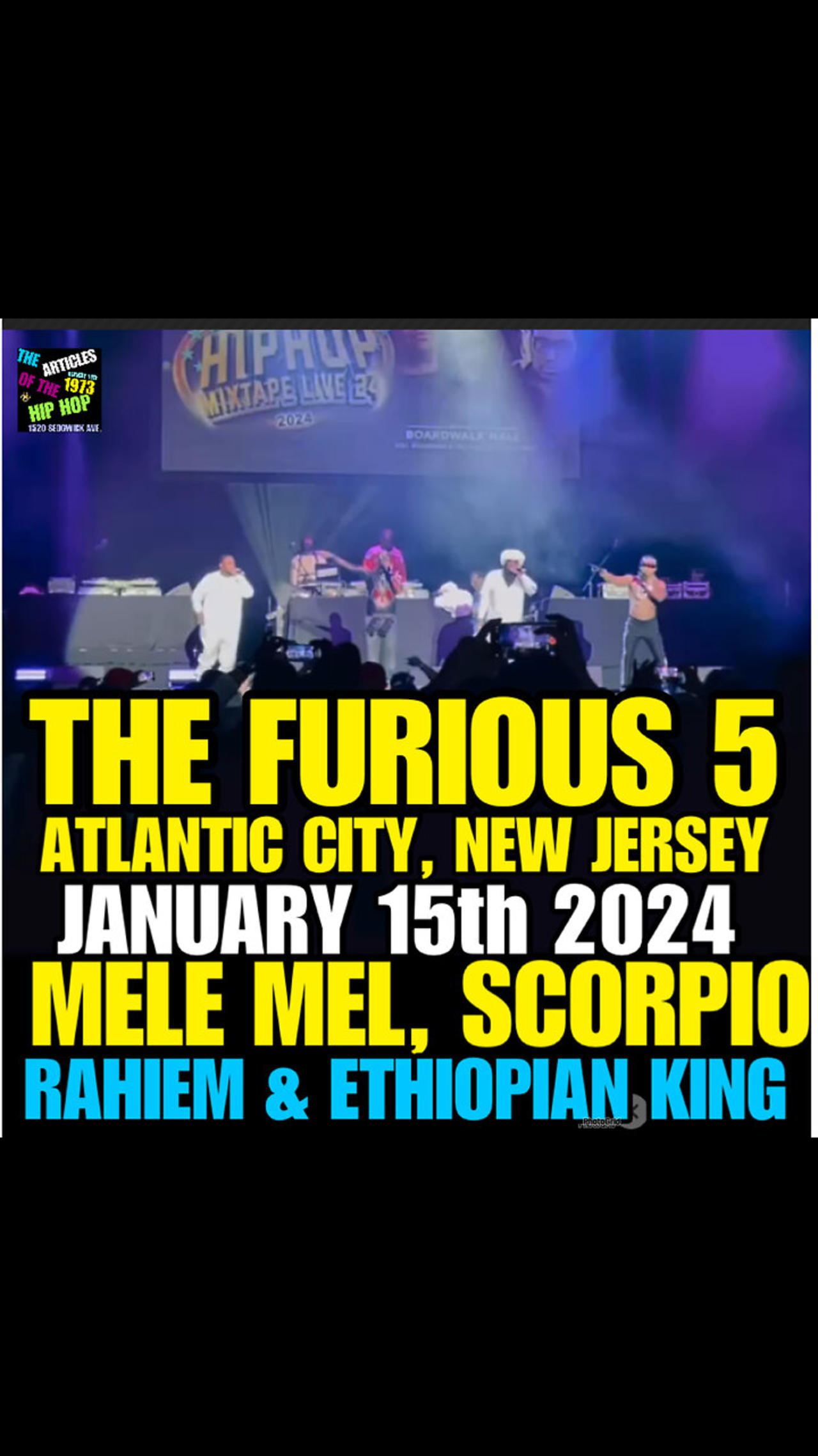 NIMH Ep #756 The Furious 5 performance at Atlantic City January 15th 2024