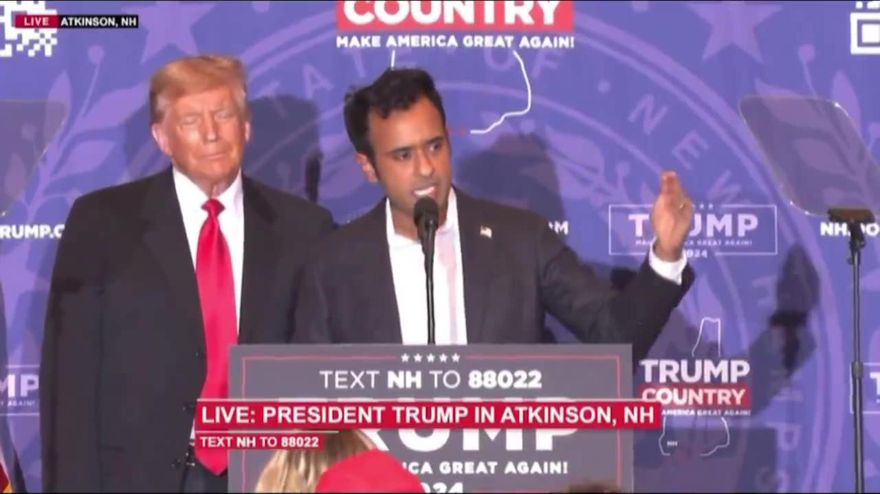 Donald Trump Announces Vivek Ramaswamy Will Work With Team Trump 'For A Long Time'