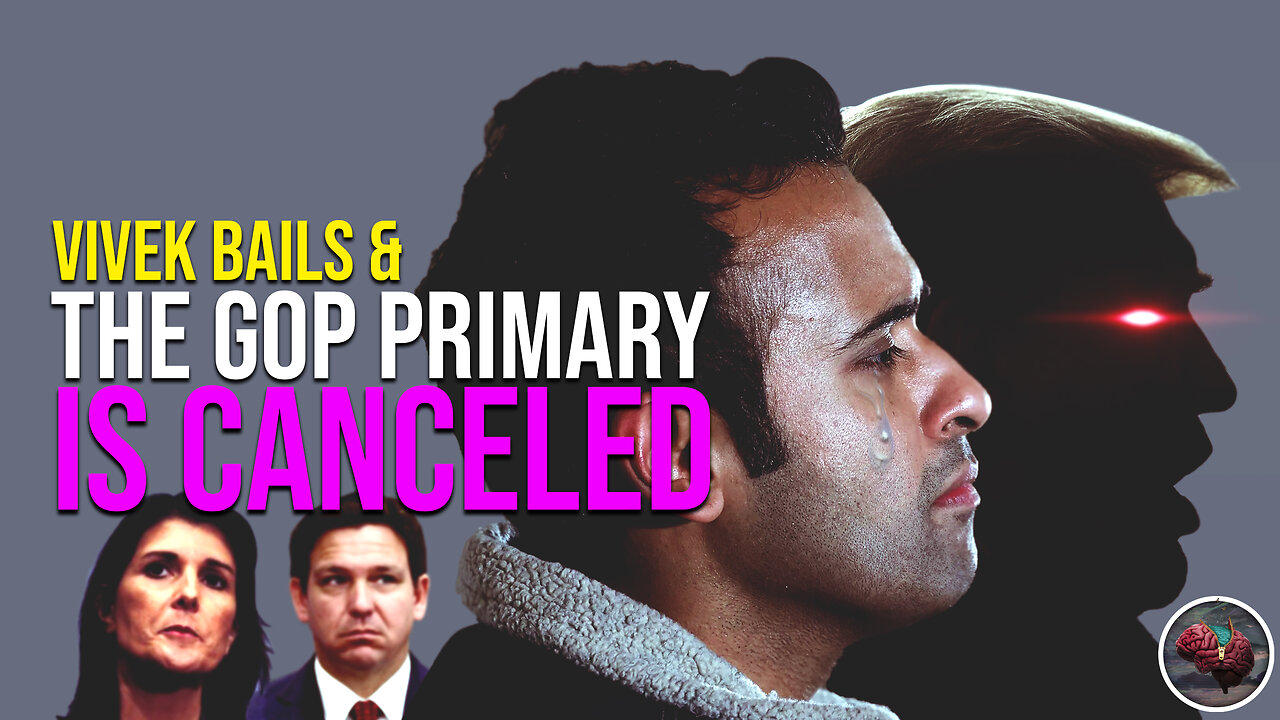 410: Vivek Bails & the GOP Primary is CANCELED