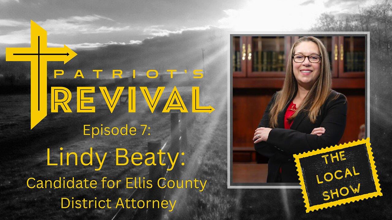 Interview with Lindy Beaty, Candidate for Ellis County District Attorney