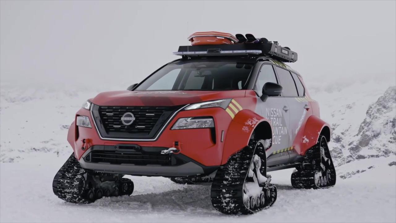 Nissan X-Trail Mountain Rescue Design Preview