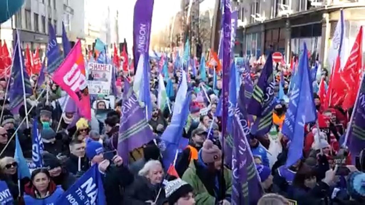 Northern Ireland Strikes: Thousands Walk Out Over Pay