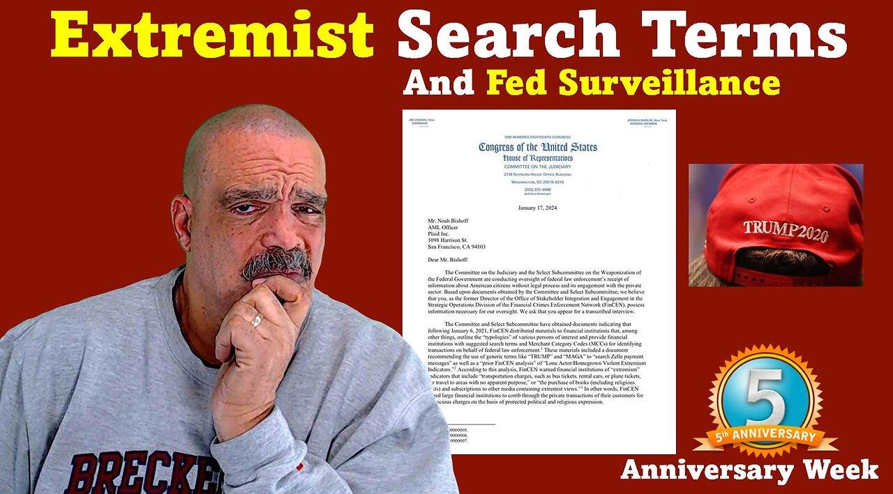 The Morning Knight LIVE! No. 1209- Extremist Search Terms and Fed Surveillance