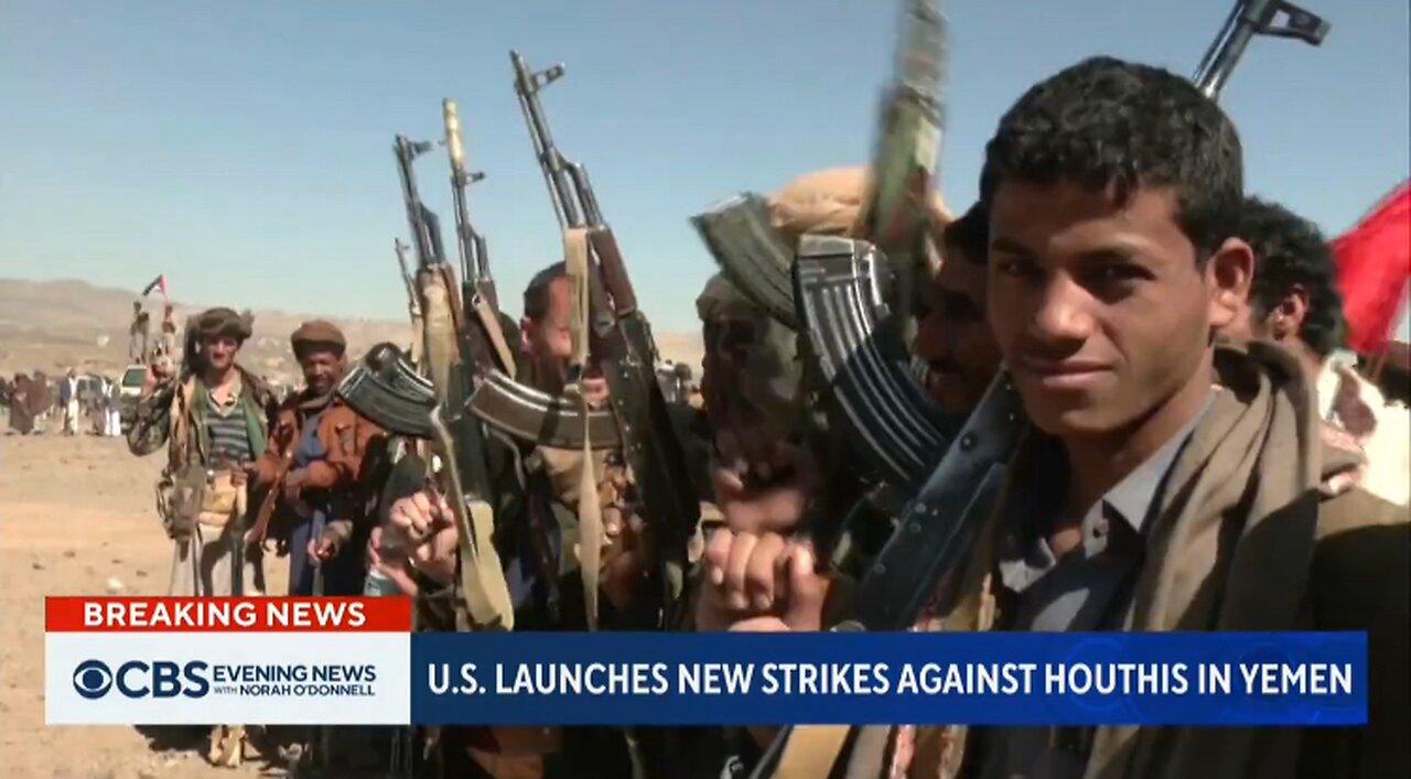 USA 🇺🇸 responds with fresh new strikes in Yemen 🇾🇪