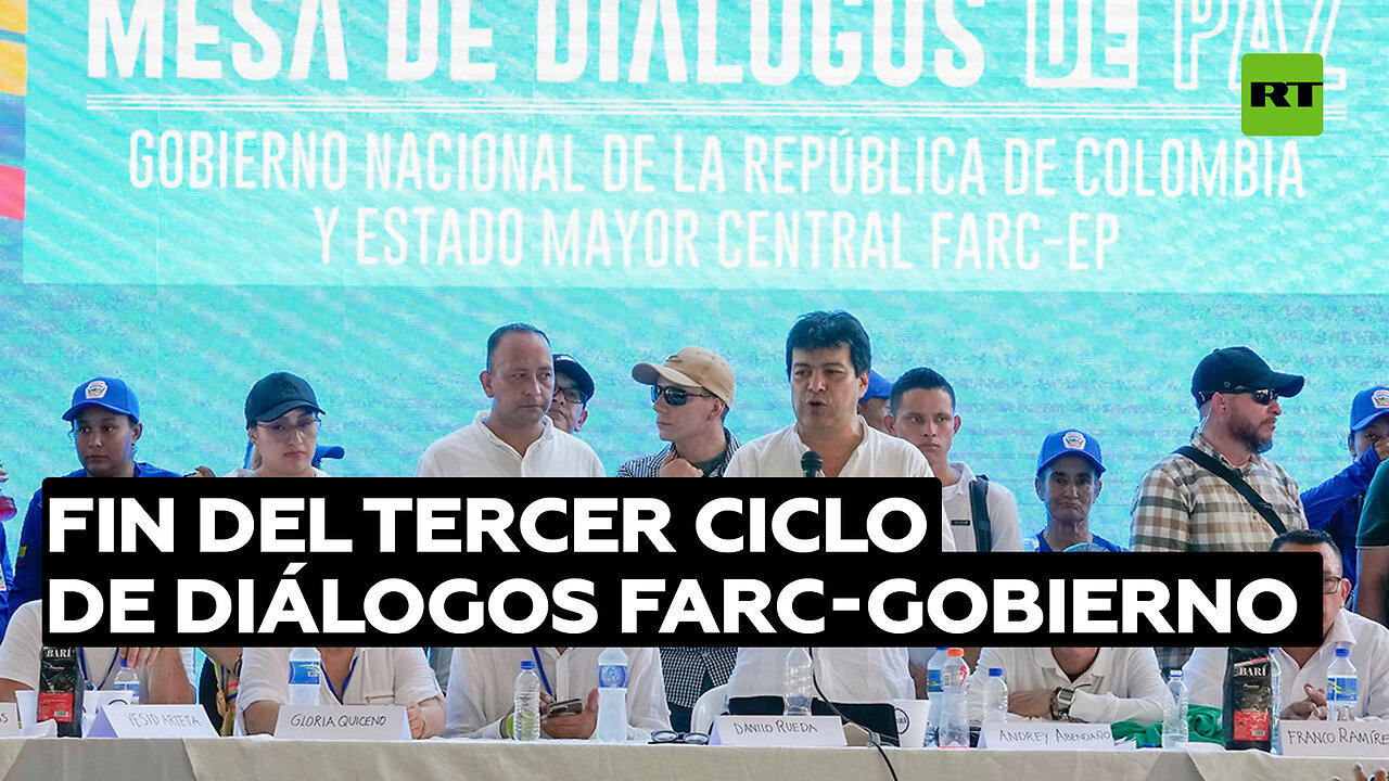 Culmina el tercer ciclo de diálogos entre Estado Mayor de las FARC y el Gobierno de Colombia