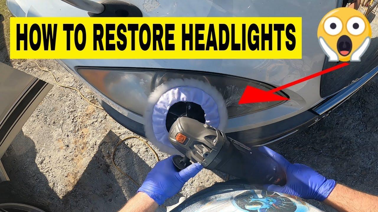 How to Restore Headlights One News Page VIDEO